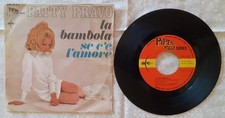 PATTY PRAVO "LA BAMBOLA + SE C'E' L'AMORE " DISCO 45 GIRI MONO PIPER SERIES 1968