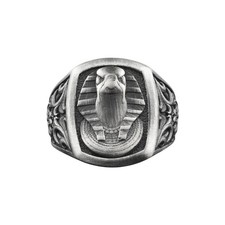 Anello da uomo in argento dio