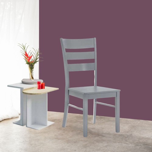 Sedia legno lisa colore - sedia, in