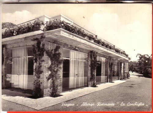 Cartolina fregene n - fregene, b/n