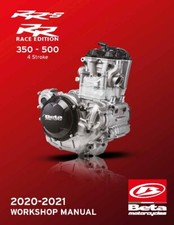 2020 2021 BETA 350 RR MANUALE