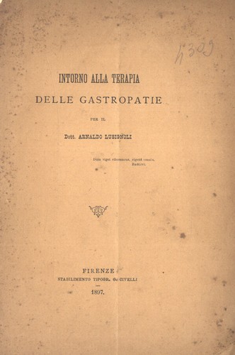 Intorno alla terapia delle
