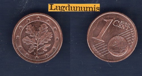 Allemagne 2002 centime d - allemagne,