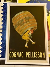 Manifesto Leonetto Cappiello, c.a. 1920s - COGNAC PELLISSON - Original vintage