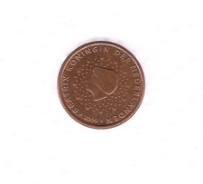 OLANDA   RARA  MONETA  1  EUROCENT  2000
