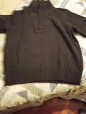 maglione blu taglia L lana