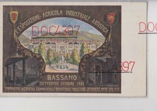 BASSANO VICENZA ESPOSIZIONE AGRICOLA INDUSTRIALE ARTISTICA 1921 FPV 1921 SUPER