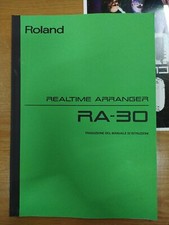 Manuale istruzioni roland - manuale,