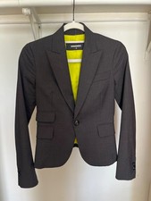 DSQUARED BLAZER IN LANA GRIGIO