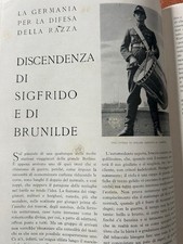 2 Articoli stampa originali epoca 1941 Difesa della Razza Giulio Quaglia 17 pag.