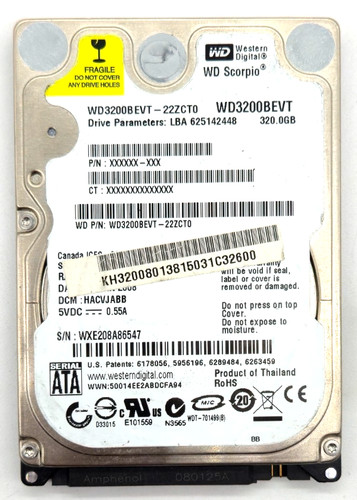 Western digital scorpio blue - western,