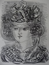 Raoul DUFY : Femme au chapeau