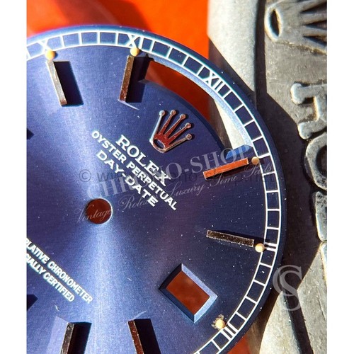 Rolex rare 80s day date - rolex, blue