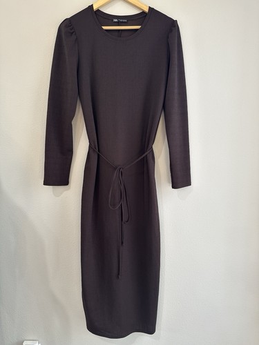 Abito midi zara manica - abito,