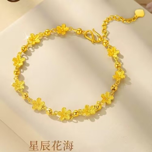 Bracciale donna oro giallo 24k - donna,
