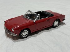 Fiat 124 Sport Spider 1400 1:24 Leo Models Quattroruote No Solido Polistil 