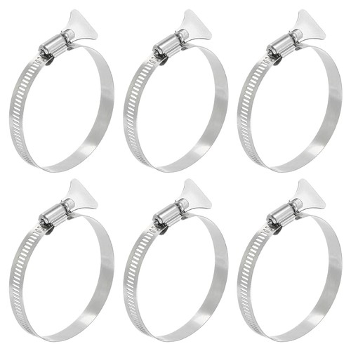 6pz morsetto per tubo - 6pz,