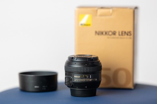 Nikon nikkor 50mm - af-s, f/1.4g
