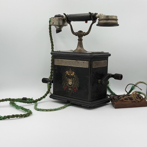 Ww1 german field - field, telephone