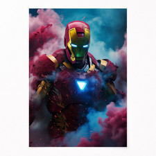 Poster A4 Iron Man Stampa