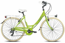 BICI TORPADO T120 SILVER LIFE BICICLETTA CITY BIKE DONNA 26" MONOTUBO SHIMANO 6V