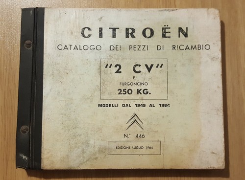 Catalogo dei pezzi ricambio