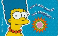 A4 - Promo Card The Simpsons Matt Groening - MARGE