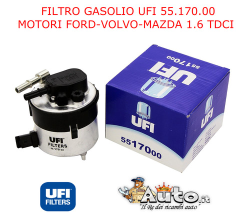 Filtro gasolio ufi ford max - ford, c-max