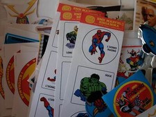 ADESIVI VINTAGE ANNI 70 80 A