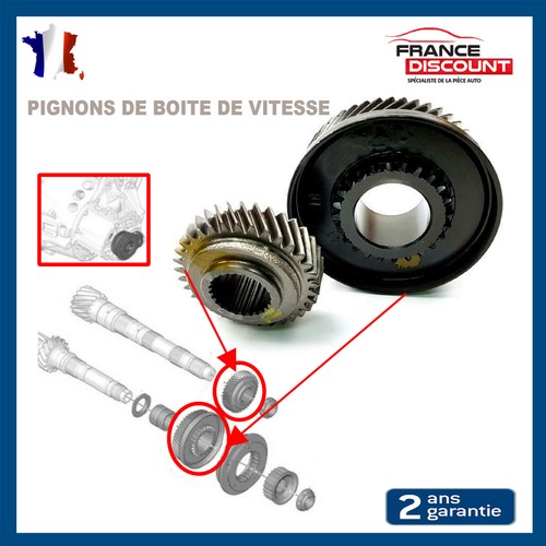Pignon descente 5eme boite - 5eme,
