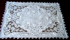 Antique France  lace  topper