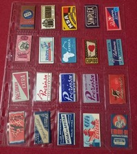 LOTTO  DI 20 LAMETTE DA BARBA VINTAGE