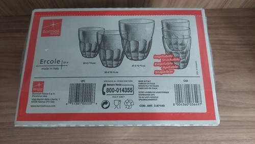 Set bicchieri 23cl bormioli - set,