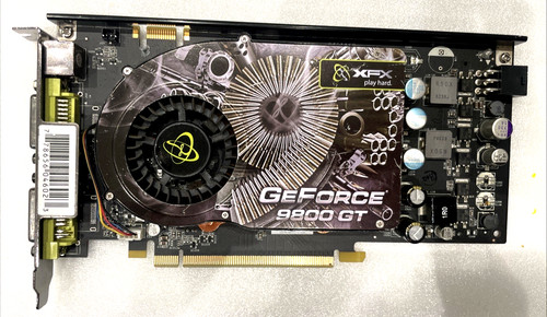 Xfx nvidia geforce 9800gt - xfx,