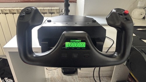 Logitech flight yoke system - logitech, +