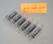 Tubi Nixie IN-14 INUTILIZZATI TESTATI [SET 6 pezzi] CONSEGNA VELOCE UPS 3-5 giorni