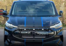 Per Ford Transit Custom 2024+ Grill Raptor con LEDs&running light nero lucido