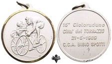 1989 CREMONA 15° Cicloraduno Città del Torrazzo CCA Bigio Spotti Medaglia
