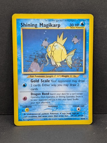 Shining magikarp neo - magikarp,