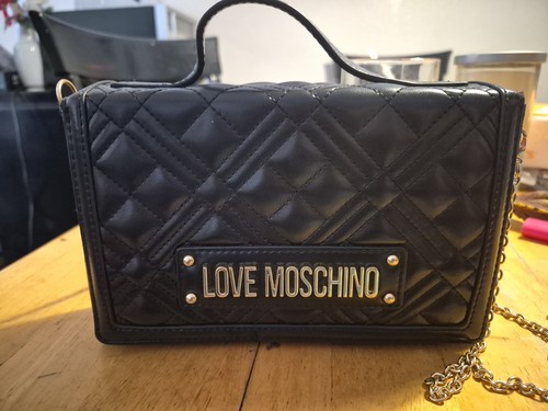 Nwt love moschino leather - love,
