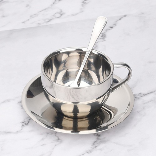 Elegante tazza caffè doppia - elegante,
