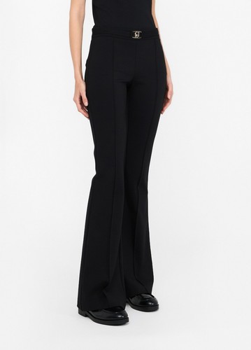 Liu white pantaloni flare - -,