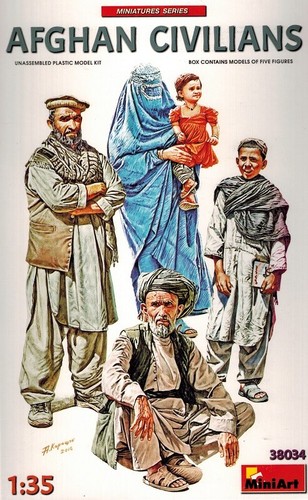 Miniart 38034 afghan civilians - 38034,