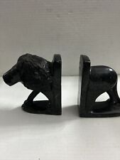 Ferma libri in Marmo a forma di Leone come da foto