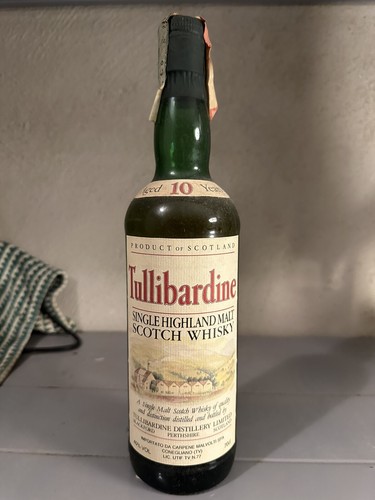Tullibardine single malt - single,