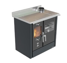 CUCINA A LEGNA LINCAR MODELLO OMEGA, CERTIFICATO 5 STELLE CON POTENZA 8,5KW