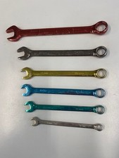 6 chiavi esagonali combinate 8-17 mm, colorate