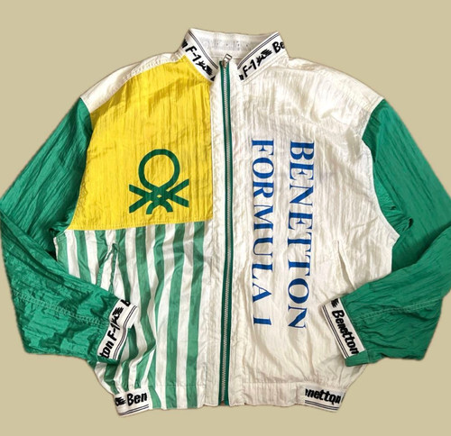 Giacca multicolore benetton - giacca,