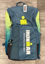NUOVO zaino Ironman IM Signature Transition verde acqua/triathlon