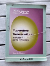 L'operatore socio sanitario Manuale Vanzetta Vallicella 2002 copertina strappata